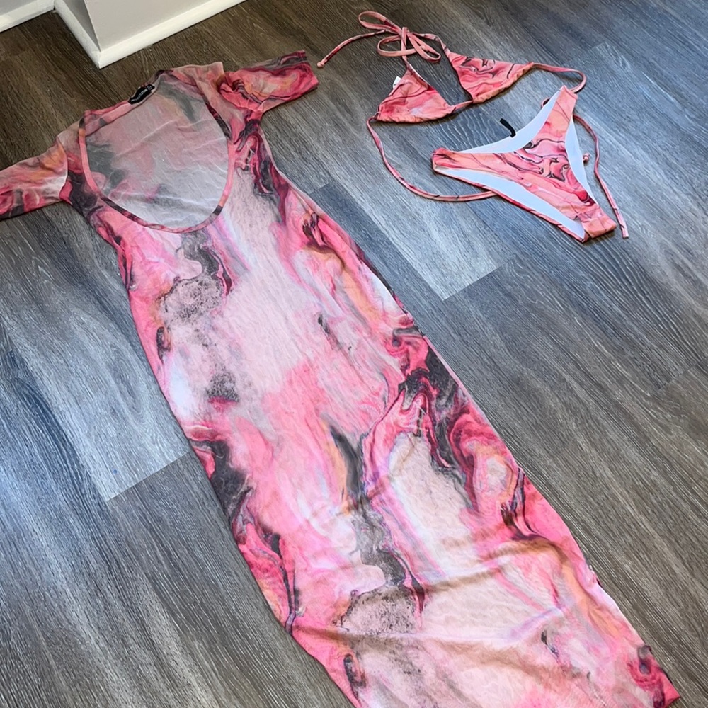 3 piece bikini set